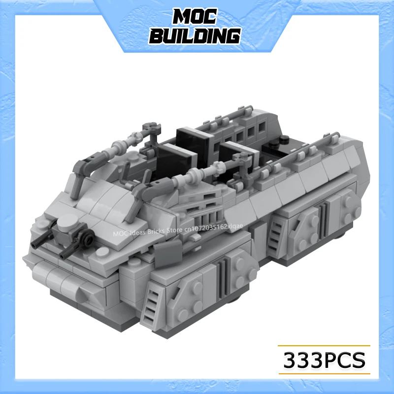 

MOC Building Blocks Space Movie Series Imperial Transport Vehicle Model DIY Assemble Bricks Collection Display Toys Xmas Gifts