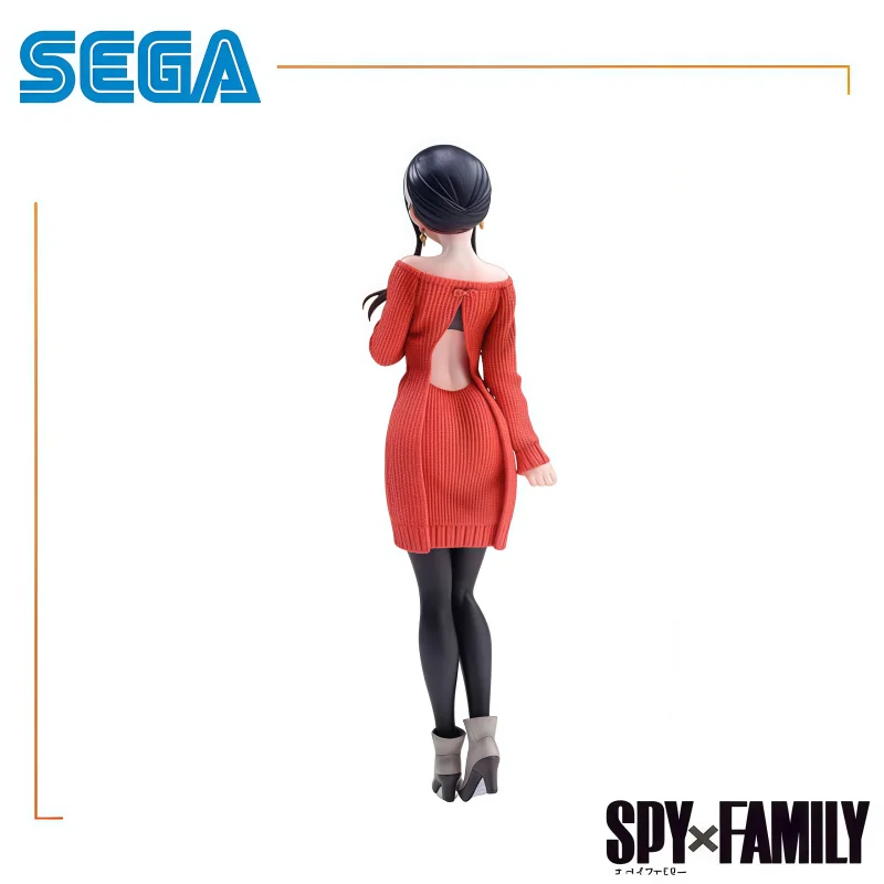 Na Stanie 100% Oryginalna Figurka Akcji SEGA Spy Family Yor Forger Nowa w Pudełku Gadżety Animacyjne Zabawki Modelarskie