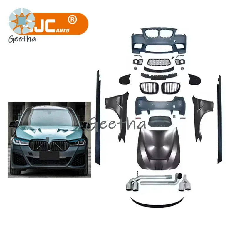 

Комплекты обвесов SJC для BMW 5 серии F10, модифицированные под стиль G30 M5, 2011-2017, передний бампер, высокое качество