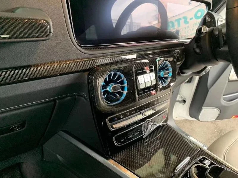Suitable for W463-4 large G-class g500g63 550 350 modified interior carbon fiber patch replacement parts