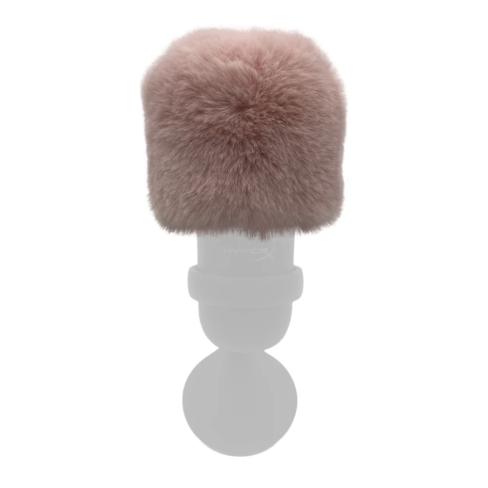 Dead Cat Outdoor Artificial Fur Windshield Mini Microphone Cover Muff Windscreen Sleeve Shield For HYPERX SOLOCAST Pop Filter