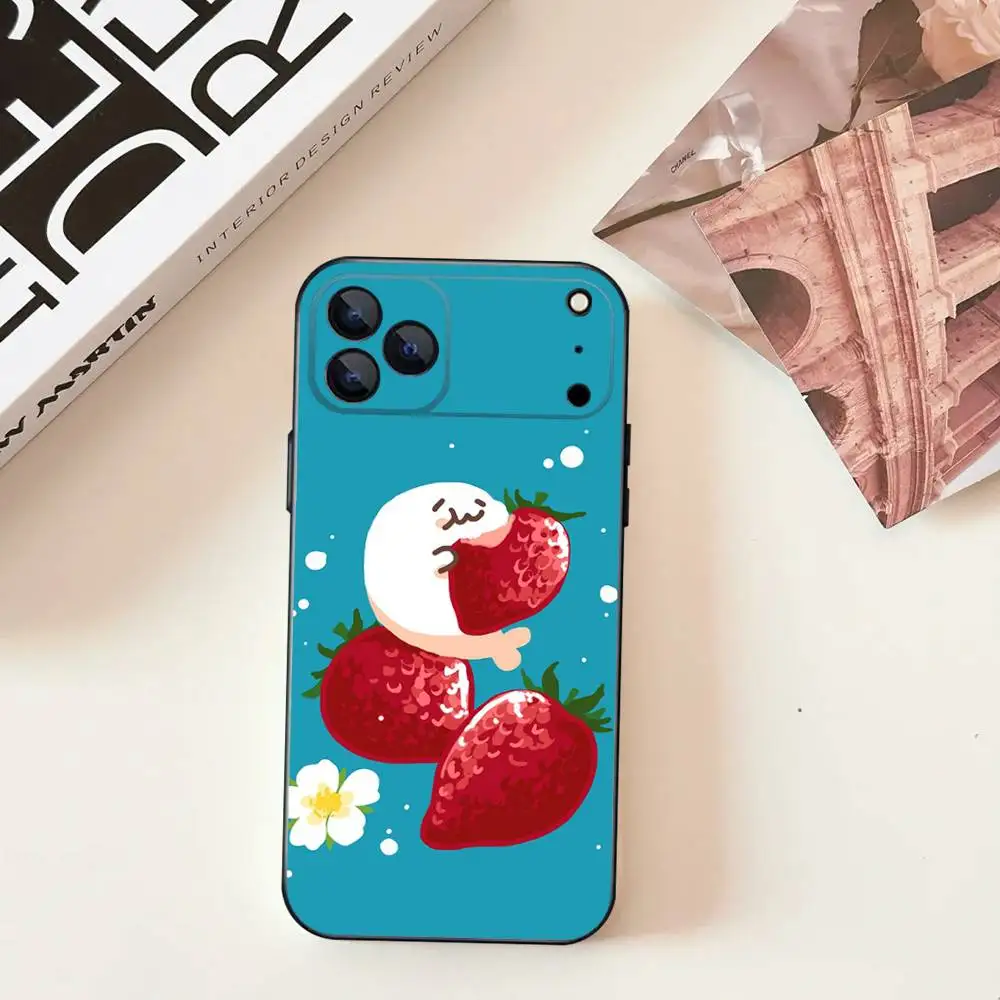 S-Seal Animal Leuke telefoonhoes voor iPhone 17,16,15,14,13,12,11,Pro,Max,Plus,E,SE4,Air,Mini Zwart Nauwkeurige gatmatching