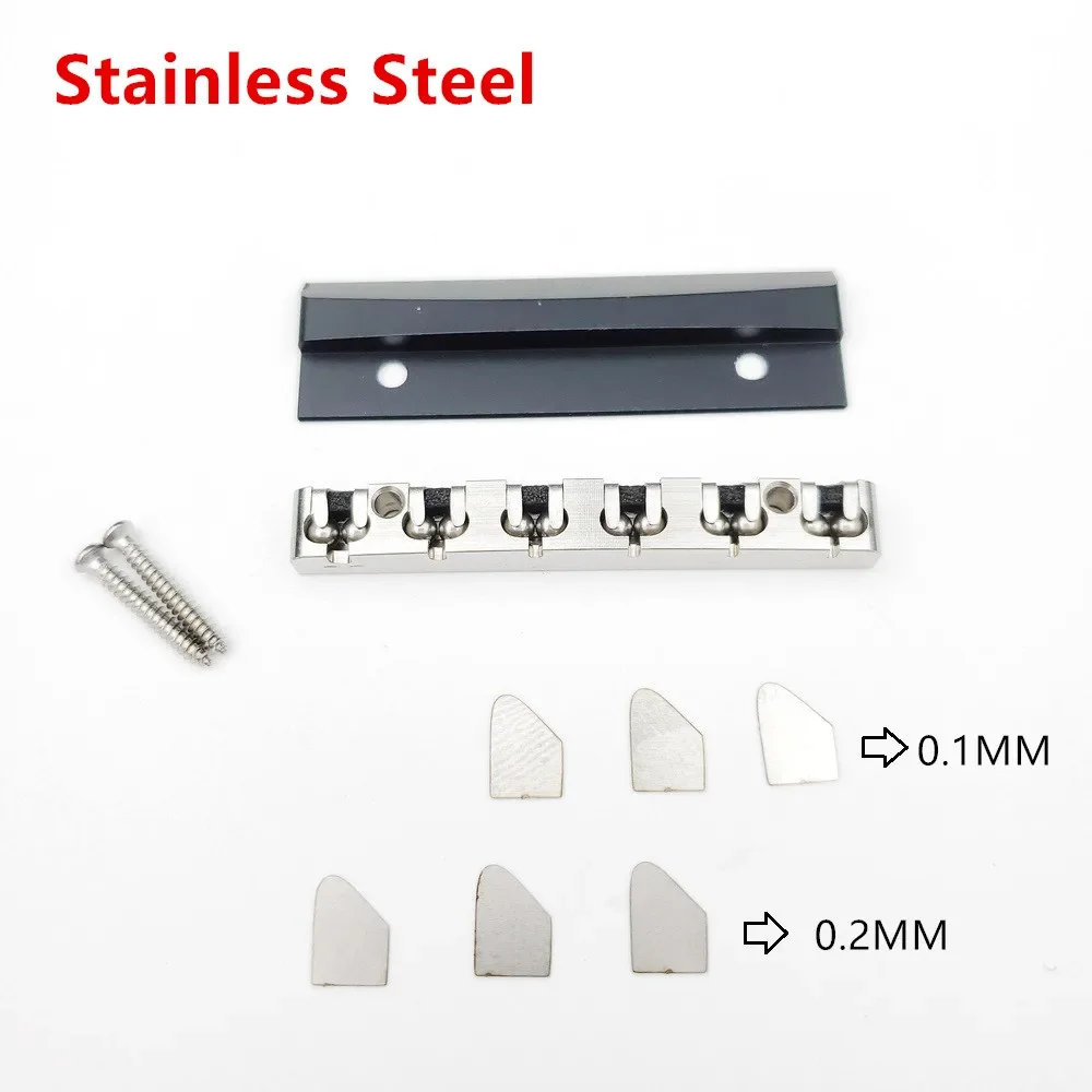 【Made in Japan】 Original Stainless Steel Roller Nut For ST TL Style Electric Guitar