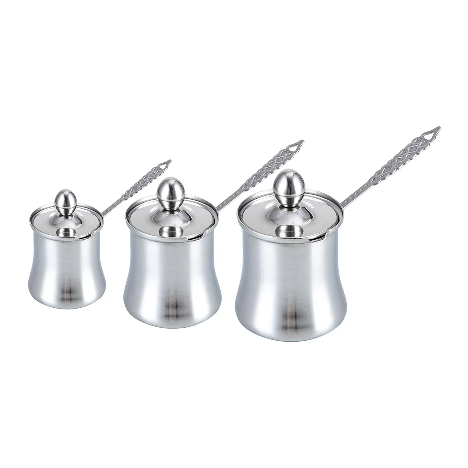 

Coffee Pot Butter Comfortable Grip with Handle Water Kettle Milk Butter Warmer Coffee Maker for Bar Home Outdoor Cafe Kitchen