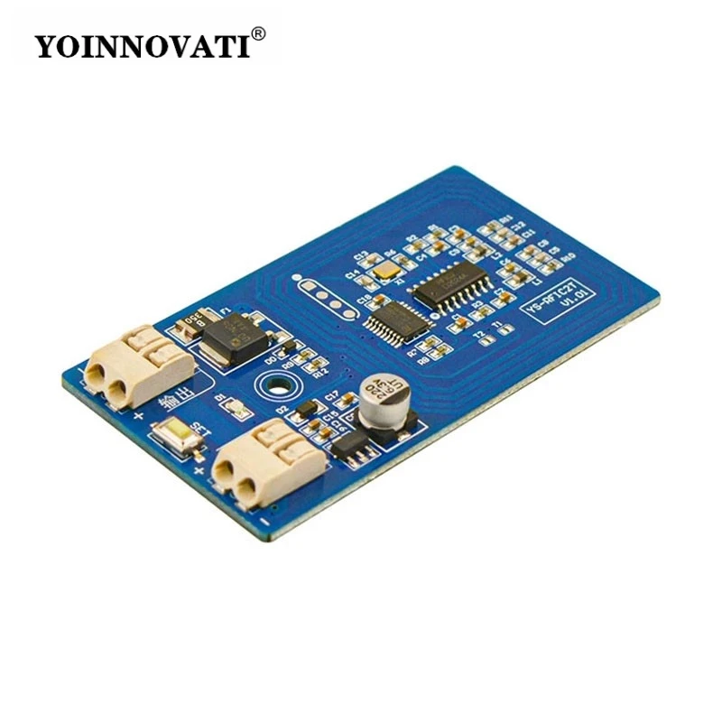 RFIC2T Smart Access Control Module with NFC/RFIC Card Support 5-12V DC for LED Lighting Systems Electric Locks Linear Actuators