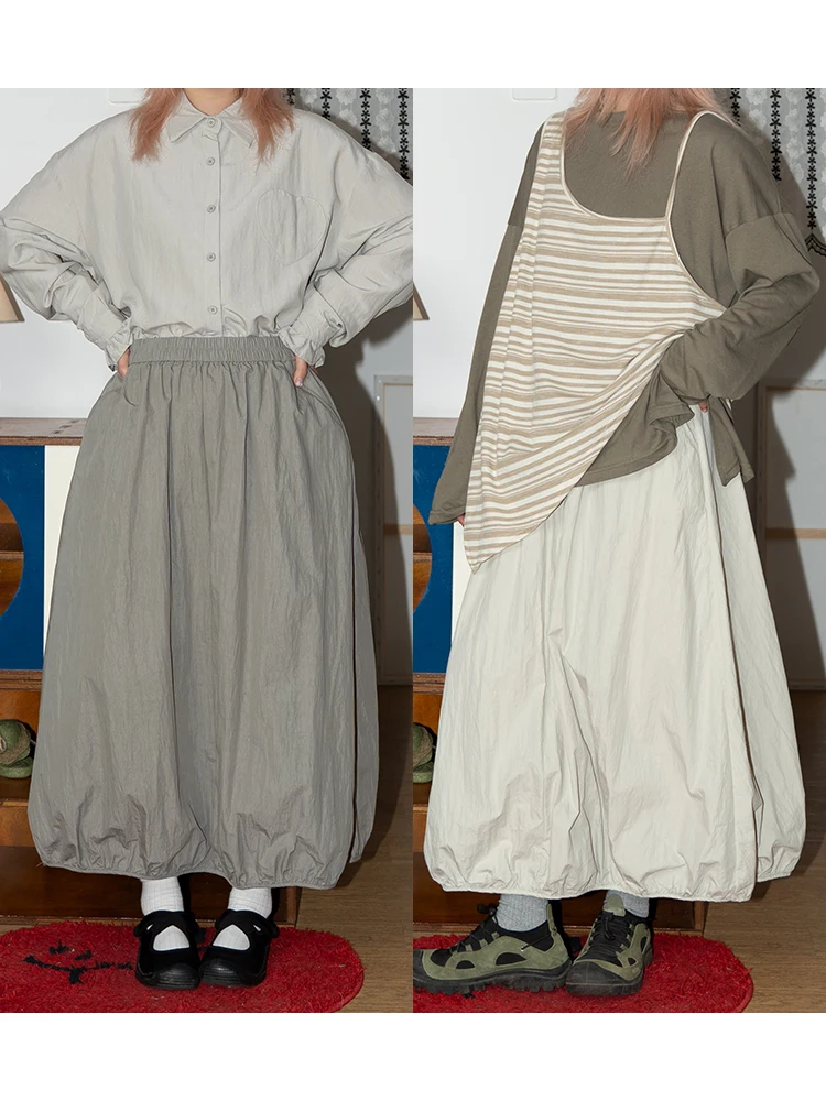 

Ретро-юбка в японском стиле с цветочным принтом, плиссированная, с эластичным поясом, А-силуэт, весенняя новинка, женская модная юбка