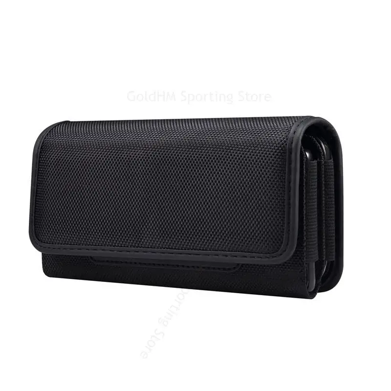 

For Plum Ram 10 LTE Gator 6 Oxford Cloth Flip Phone Pouch For Ram 9 8 Gator 7 6 5 Phantom 2 Axe 4 Belt Clip Two Layers Waist Bag
