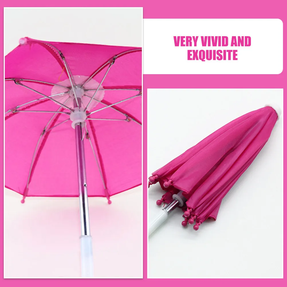 

Creative Mini Rain Umbrella for Tiny House Decoration - Detailed Crafted Mini Shelter for Pretend Play Scenarios