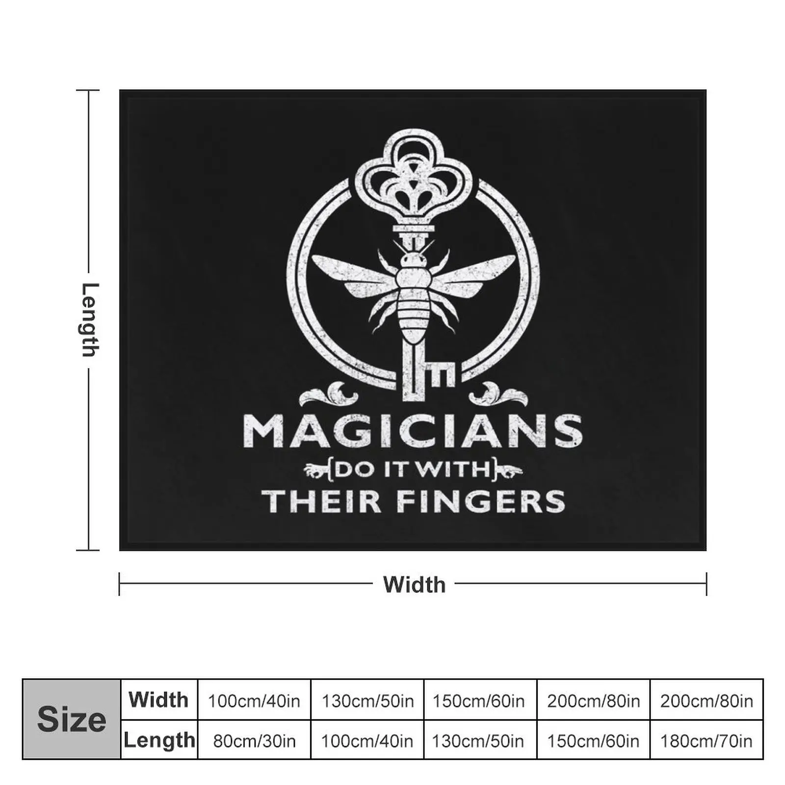 Day Gifts Magicians Do It With Their Fingers Halloween Throw Blanket Luxury Custom Blankets