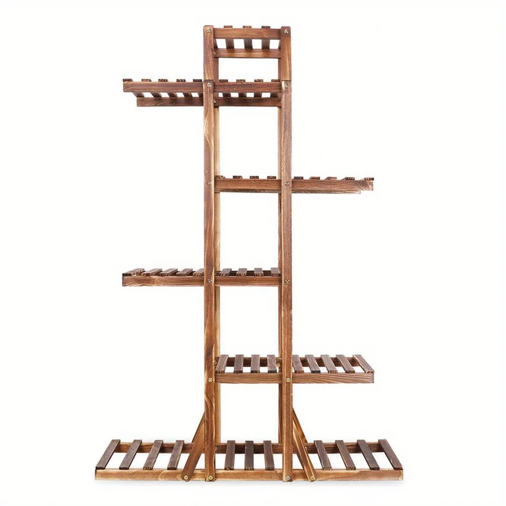

Tall 6 Tier Plant Stand Corner Shelf Flower Rack Garden Home