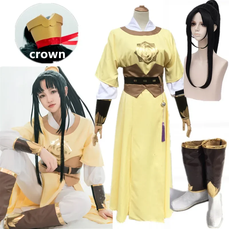 

Mo Dao Zu Shi Jin Ling Anime Cosplay Costume Grandmaster Of Demonic Cultivation Ancient Clothes Synthetic Wig Hair For Women Men