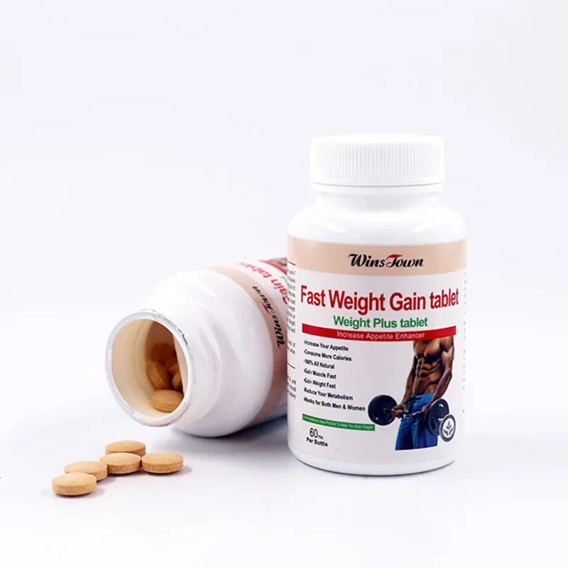 

2 Bottle Fast Weight Gain tablet Rapid muscle augmentation Rapid weight gain Consume more calories chewable Free Shipping