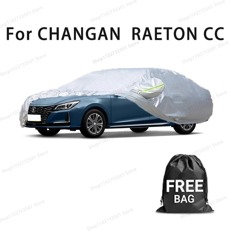 Car cover For CHANGAN RAETON CC Full cover Waterproof sun protection cover Scratch resistant cars accessories