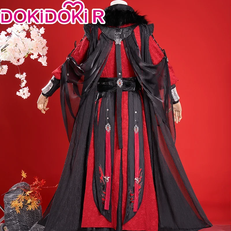 IN STOCK Hua Cheng Cosplay Anime Heaven Official's Blessing DokiDoki-R Huacheng Costume Tian Guan Ci Fu Costume Halloween