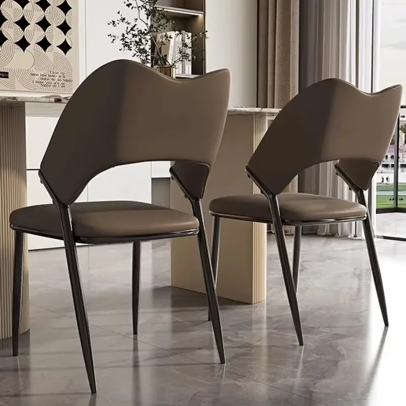 Silla de Comedor de oficina nórdica, diseño de tocador, silla moderna para sala de estar, salón, cocina, peluquería, Comedor, muebles para el hogar CM50CY