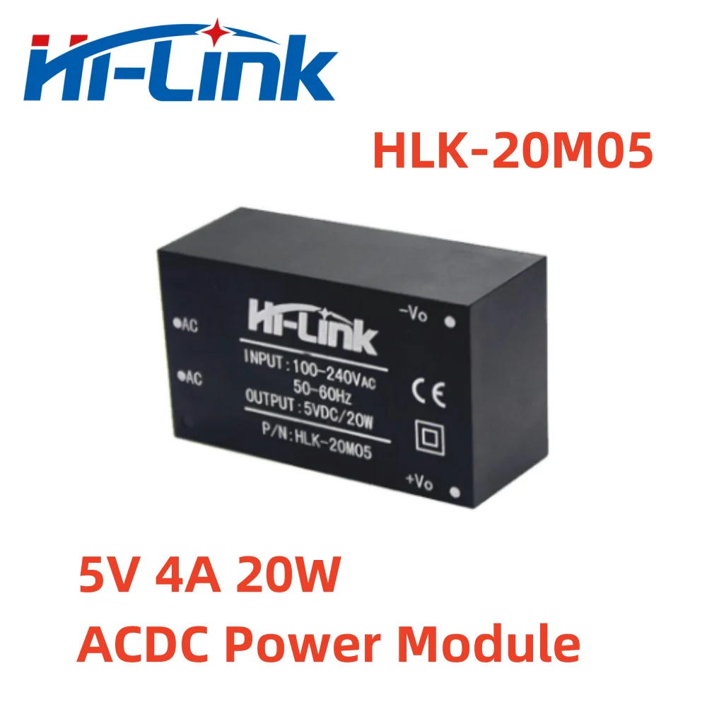 Hilink AC DC 220V a 3.3V 5V 9V 12V 15V 24V 2W 3W 5W 10W 15W 20W 30W 40W Módulo de fonte de alimentação 5M05 PM01 10M05 10M12 20M12 40M12