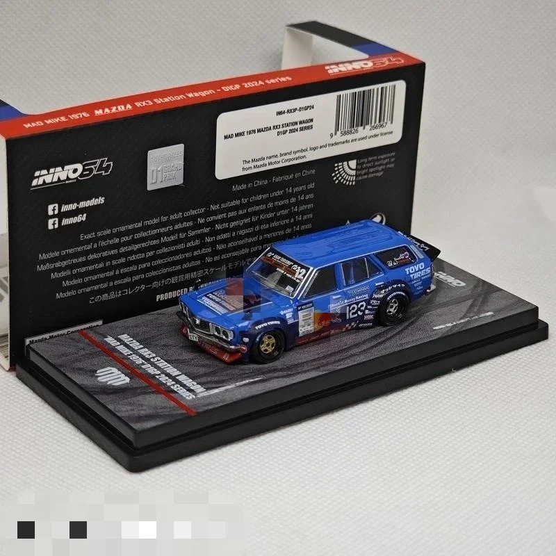 

RX3 Station Wagon D1GP 2024 INNO 1/64 Diecast Model Car Collection Limited Edition Hobby Toys