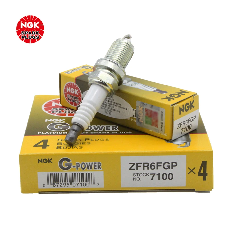 

NGK Platinum spark plug ZFR6FGP 7100 is suitable for Cruze, Senya, Haima Family, Knight OE 12290-PGE-A01