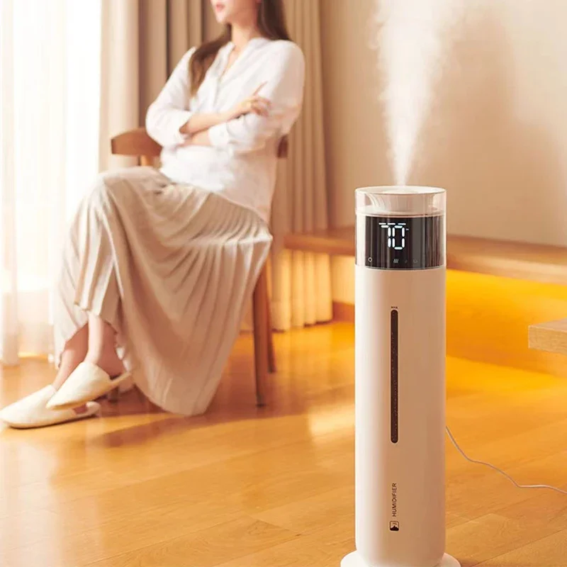 

Wholesales New 10L Floor Standing Air Ultrasonic Humidifier Touch Screen Remote Control Humidifier For Large Room Hotel Office