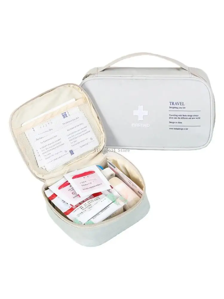 

Сумка для аптечки с несколькими отделениями и хорошо заметной маркировкой для быстрого доступа в походах, путешествиях, домах,