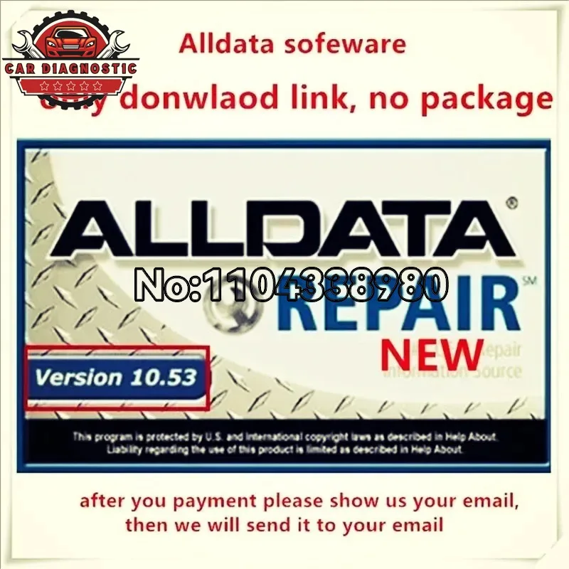 2026 hot selling newest  for alldata 10.53 software auto repair software All data car software with Wiring diagram