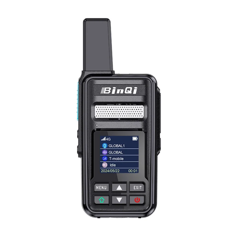 

4G LTE POC Radio Handheld Walkie Talkie Loud Horn with 5000km Range Supports Single Call Wireless Intercom GLOBAL