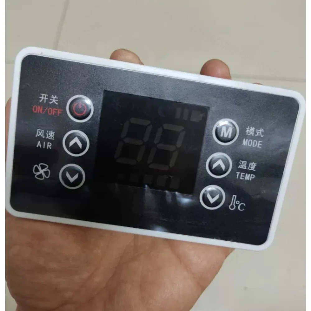 Truck RV Modified New 12/24V Parking Air Conditioner Control Panel with Mask