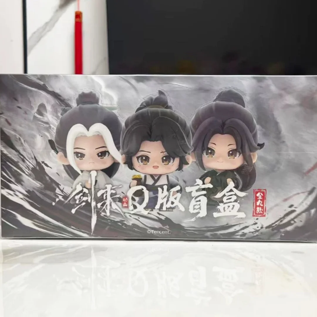 

Коллекционная фигурка-сюрприз Jian Lai в стиле Q, аниме-персонажи в древнем стиле: Чен Пинь, Ан Ниньяо. Декоративная кукла-украшение.