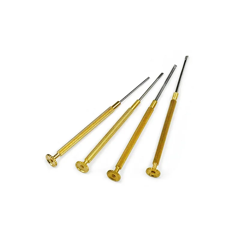 Metal Slotted Screwdriver for Rolex Watch Repair Tools Removal Install Screws Set Watchmaker 0.8mm 1.0mm 1.2mm 1.4mm 1.6mm 1.8mm