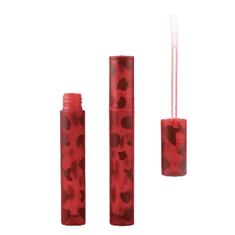 

10pcs 25pcs Empty Lip Gloss Tubes Red Matte Plastic Lip Gloss Containers 4ML Refillable Bottles Cosmetic Packaging Bottles