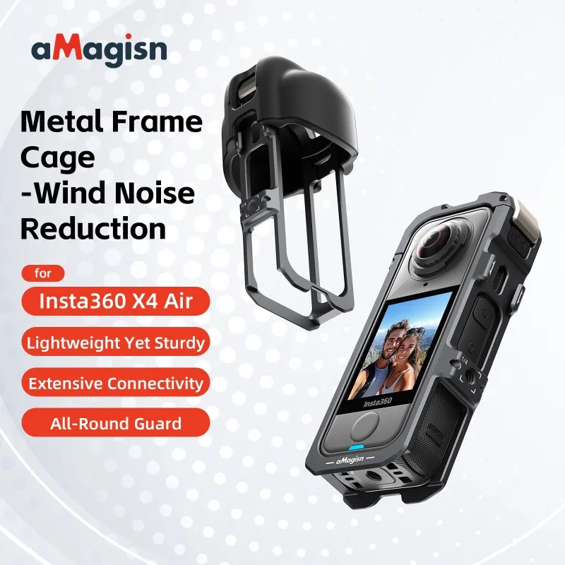 �y�Z�[�����zInsta360 X4 Air�paMagisn�N�C�b�N�����[�X���^���P�[�W�A�����h�~�J�����g���ی�t���[���A�N�V�����J�����A�N�Z�T���[