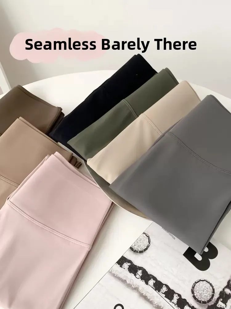 Pantaloni da yoga rosa Pantaloni fitn da donna Sottili diciotto Bot Addome Inverter Primavera Autunno Abbigliamento sportivo stagionale