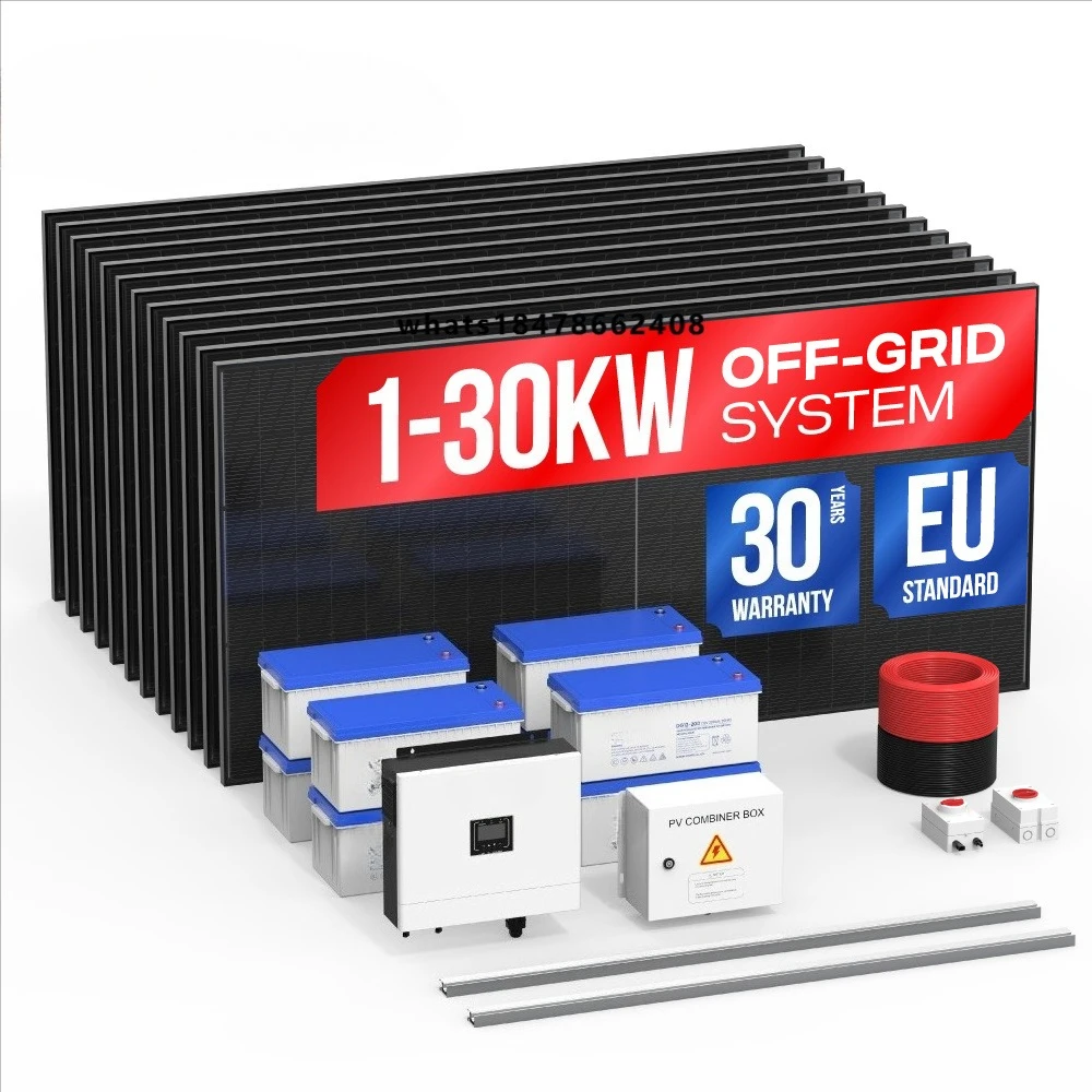 

All in One Off Grid Solar Power System 5Kw 10kw 20Kw 30kw Complete Solar Energy Panel System for Home