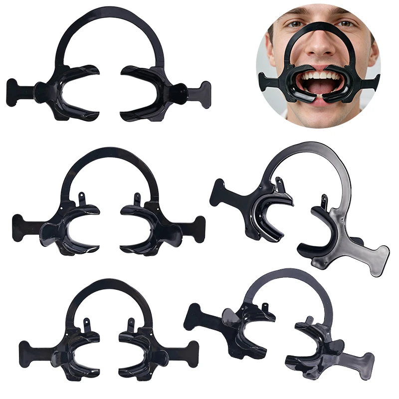 1pc Dental Plastic Oral Lip Retractor Upper Lower Mouth Opener Orthodontic Expander Dentist Tools