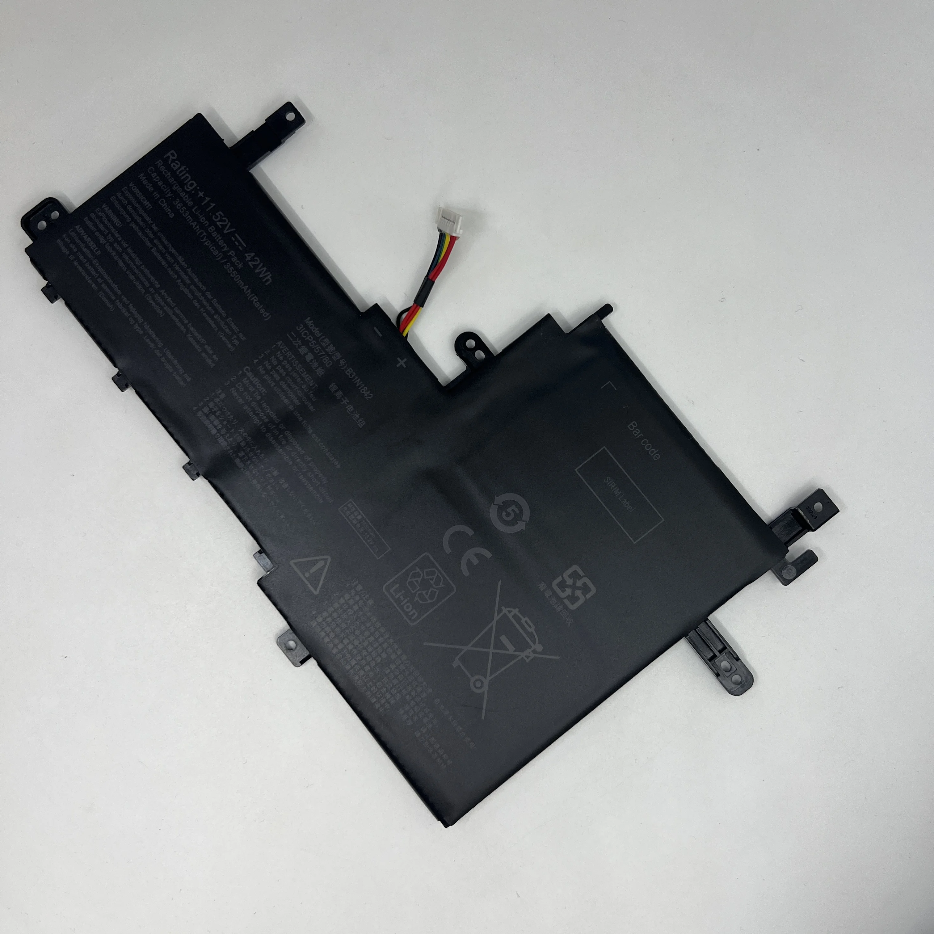 

B31N1842 Laptop Battery For ASUS VivoBook 15 F513EA K513E KM513UA M513IA S513EA S531F S533UA X513EA X531FA X531FL 42WH