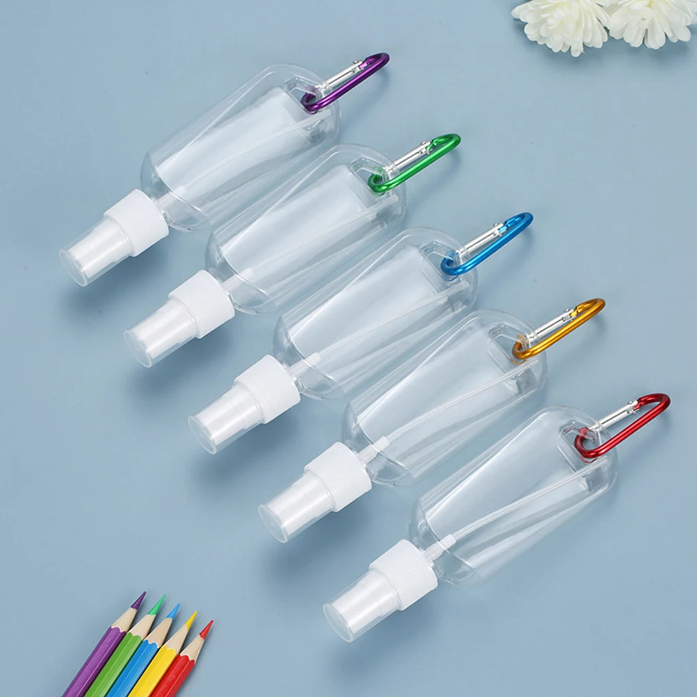 

8Pcs Travel Bottles Hand Leakproof Portable Containers with Hook for Outdoor Bath Oil Shampoo Facial Body Wash