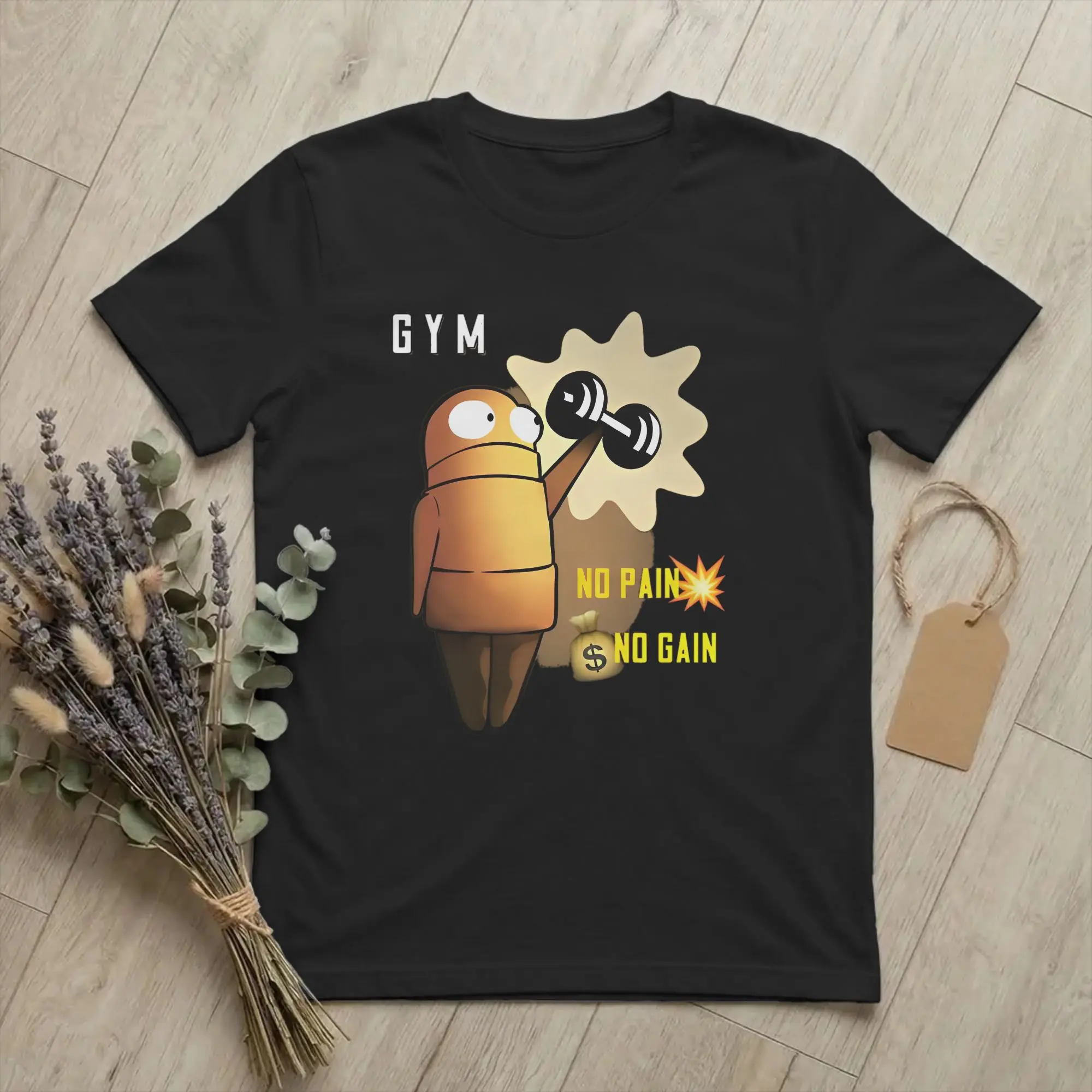 Men Join the R.E.P.O. GYM No Pain No Gain T Shirt Hot Game Repo Robot Cotton Merch Short Sleeve Round Neck Tee Plus Size T-Shirt