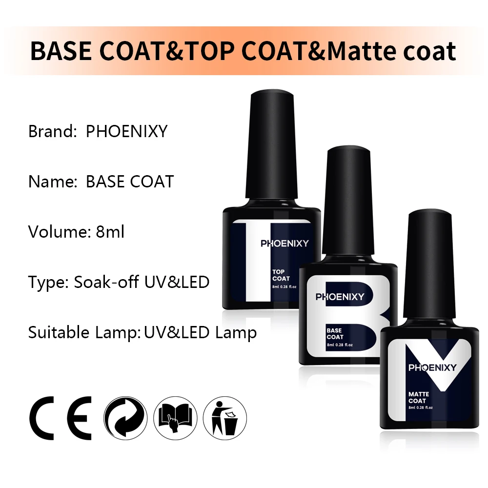 Gel Nagellak Base Voor Gel Vernis Gel Voor Extension Top Coat Base Coat Alle Voor Building Nail Basis En top Coat Voor Gel Polish