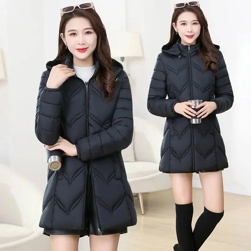Women`s Winter Jackets Coats Overcoats Long Warm Slim Puffer Coat Lady Ultralight Jacket Female Windproof Parka Clothing