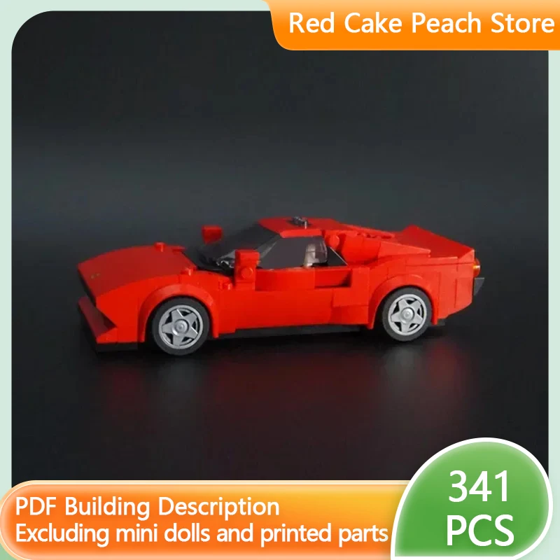 

Speed Racing Car Model MOC Building Bricks Top Tier Sports Car 288 GTO Modular Technology Children Holiday Gifts Assemble Toys