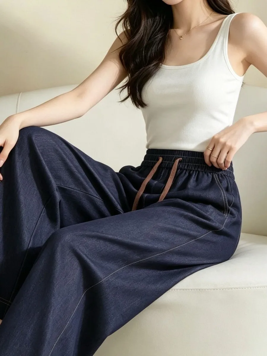 calca-jeans-feminina-de-verao-fina-reta-cintura-alta-casual-com-bolsos-estilo-empresarial