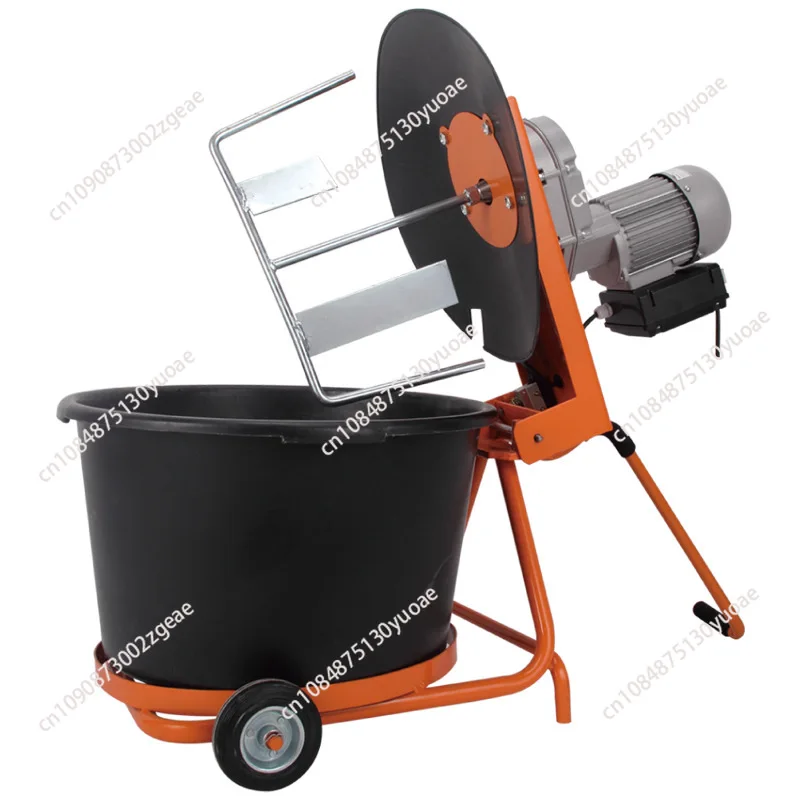 Vertical Cement Mortar Paint Mixer, Household Feed Material Mixer, Dry and Wet, Dual Use Breeding Equipment