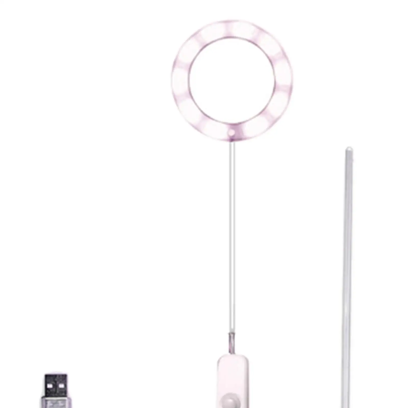 1pc LED Growing Light 5V USB Angel Light for Seedling Household Flower