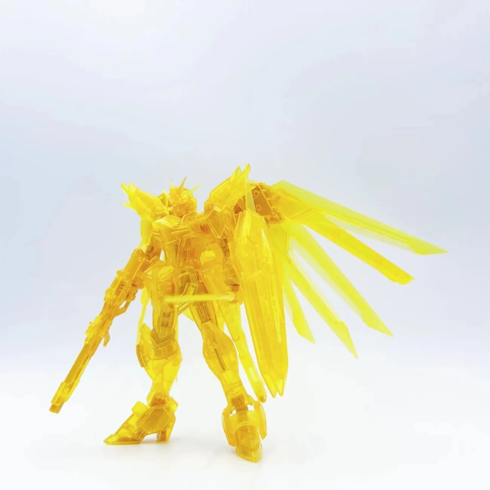 Novo em estoque hg1/144 liberdade de aumento limitado ouro cor esquema montagem modelo kit colecionável personalizado robô brinquedo modelo menino presente