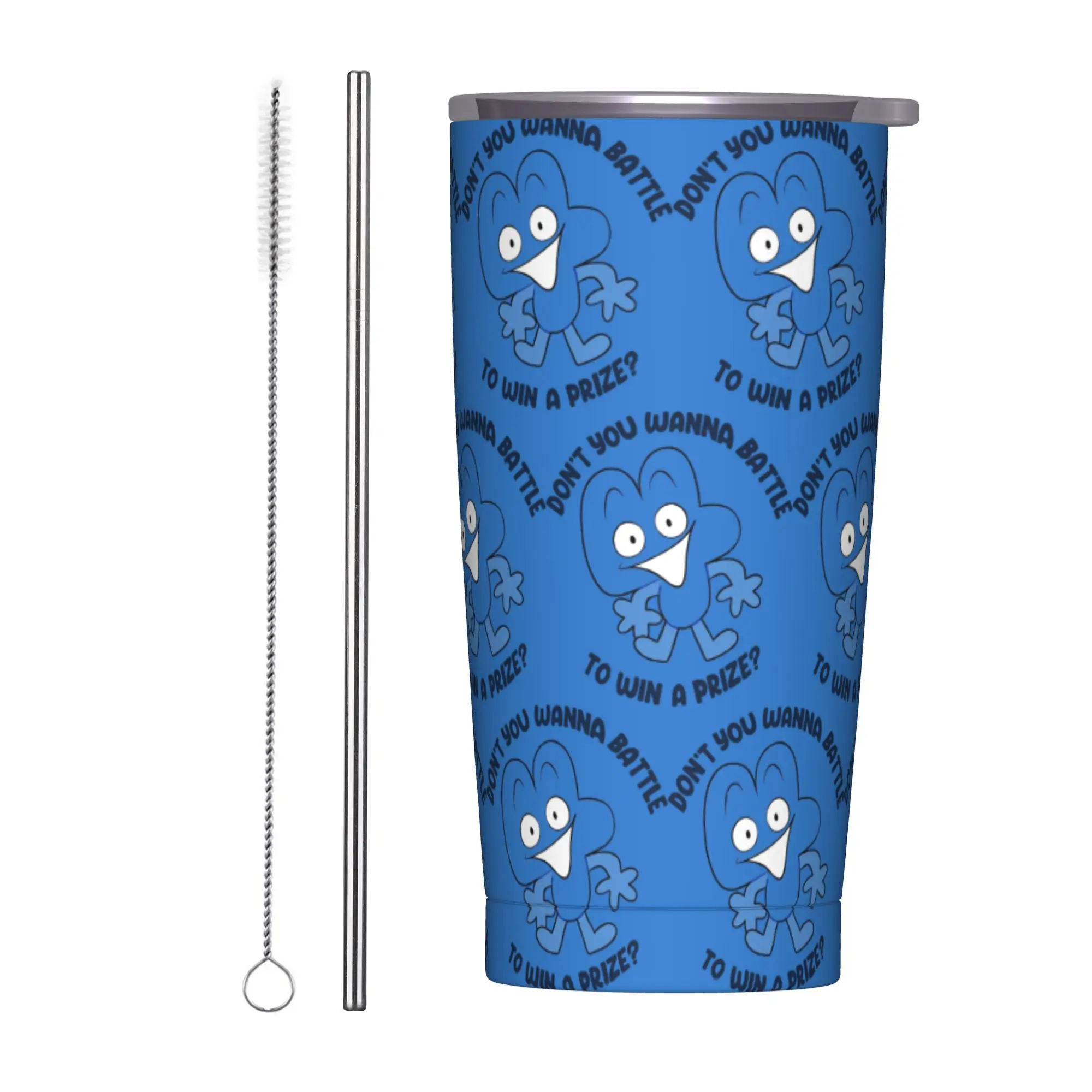 

Bfding Cartoon Tumbler Vacuum Insulated Bfdi Thermal Cup Vacuum Flask Double Wall Mug Water Bottle, 20oz