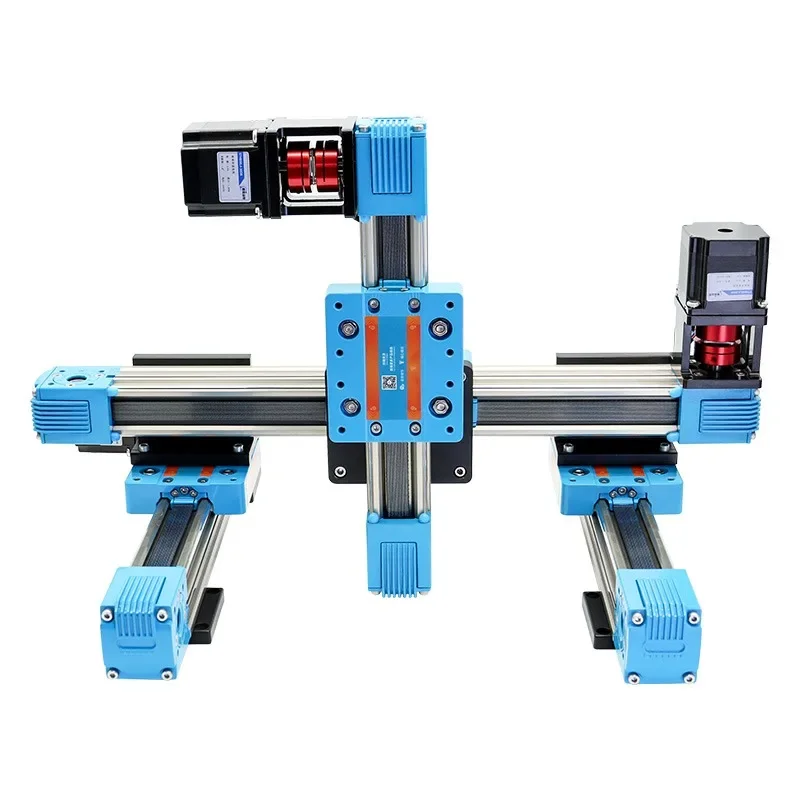 45 synchronous belt slide module, three-axis precision high-speed silent cross slide