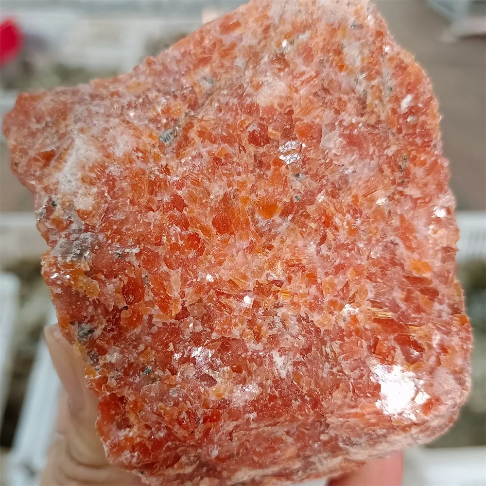 

Natural Sun Stone Rough Primitive Stone Quartz Crystal Mineral Spirit Healing Home Office Degaussing Decorative Gem Gift