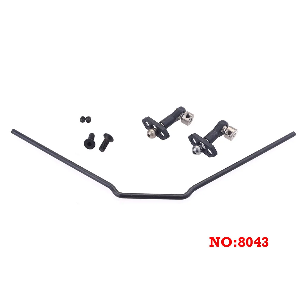 Anti-Roll Bar Sway Bar Set 8043 for ZD Racing 1/8 9116 9021 MT8 RC Truck 1/7 EX-07 DBX-07 RC Car Upgrade Parts Spare Accessories