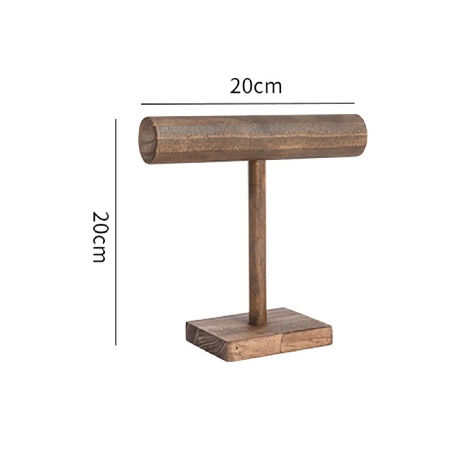 حامل مجوهرات رف عرض سطح المكتب حامل قلادة لسوار الساعة #6