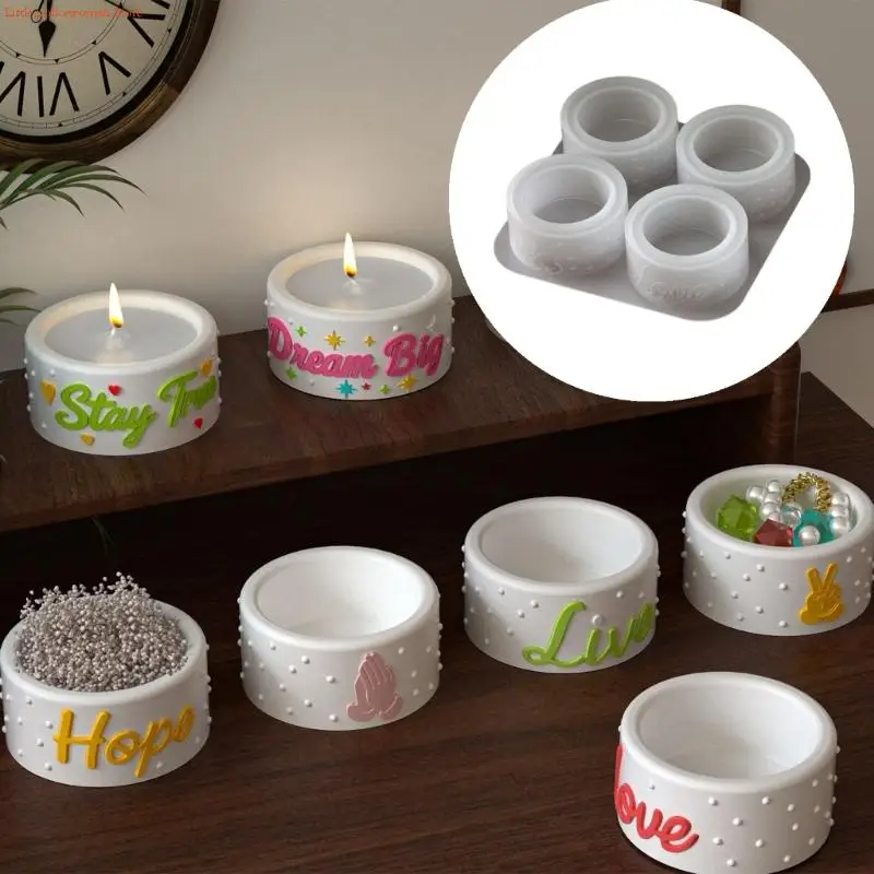 

F92D Silicone Mould for DIY Elegant Stands Home Accent